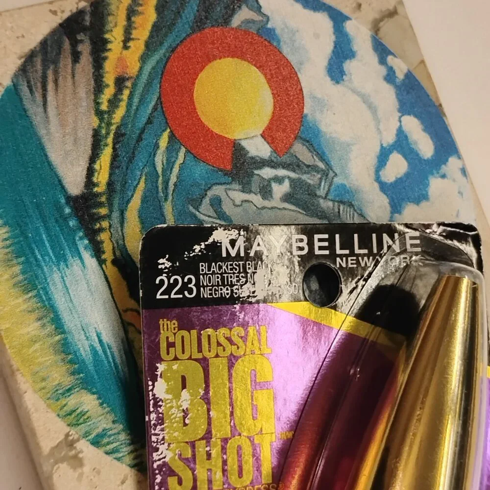 SEALED Maybelline Volum' Express The Colossal Big Shot Mascara - Blackest Black